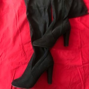 Knee High Closed Toe Boots